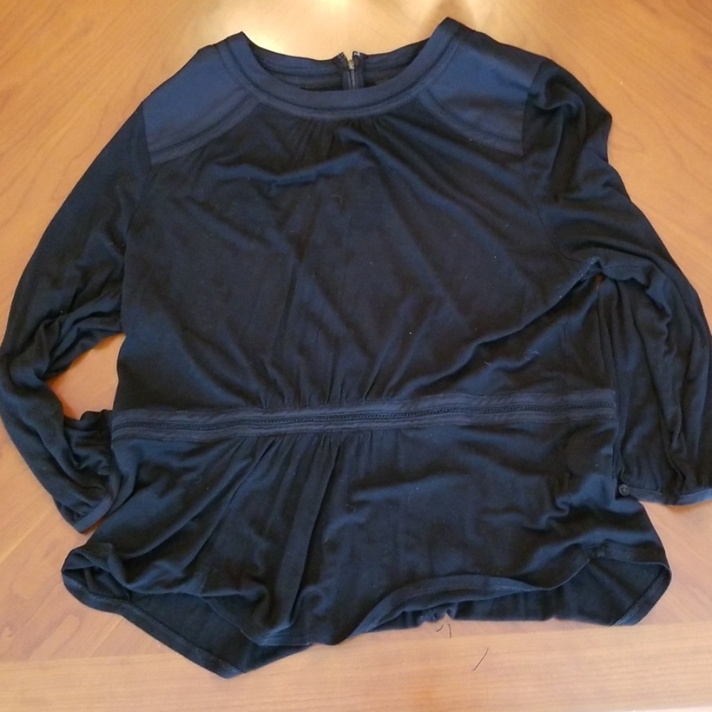 Banana republic peplum top
